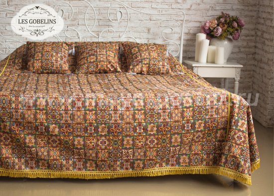 Покрывало на кровать Mosaique De Fleurs (260х240 см) - интернет-магазин Моя постель