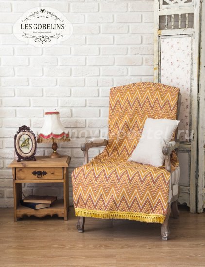 Накидка на кресло Zigzag (100х200 см) - интернет-магазин Моя постель