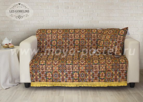 Накидка на диван Mosaique De Fleurs (140х190 см) - интернет-магазин Моя постель