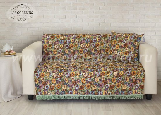 Накидка на диван Fleurs De Jardin (140х160 см) - интернет-магазин Моя постель