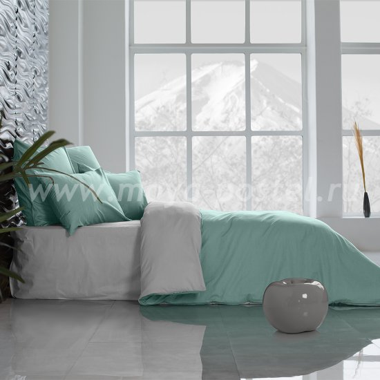 Постельное белье Perfection: Перечная Мята + Туманная Гавань (1,5 спальное) в интернет-магазине Моя постель