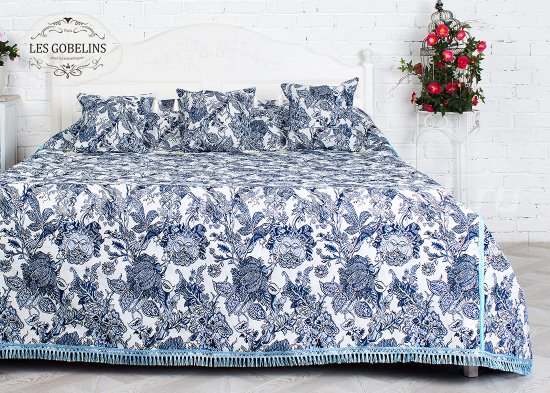 Покрывало на кровать Grandes fleurs (180х220 см) - интернет-магазин Моя постель