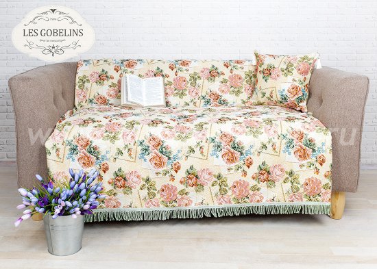Накидка на диван Rose delicate (140х190 см) - интернет-магазин Моя постель