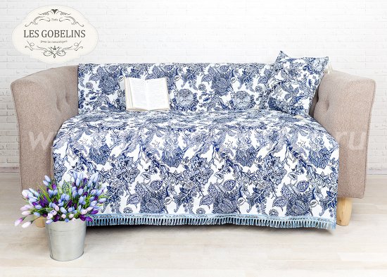 Накидка на диван Grandes fleurs (130х200 см) - интернет-магазин Моя постель
