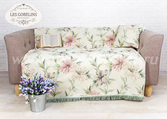Накидка на диван Perle lily (130х190 см) - интернет-магазин Моя постель