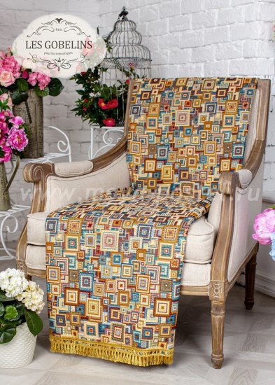 Накидка на кресло Collage geometrique (50х120 см) - интернет-магазин Моя постель