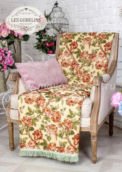 Накидка на кресло Rose vintage (100х120 см) - интернет-магазин Моя постель