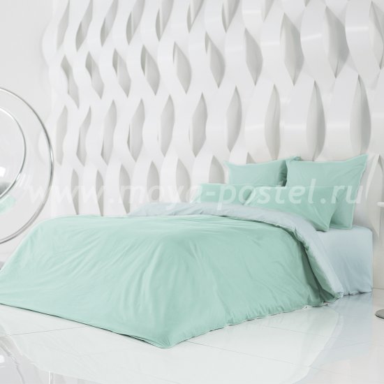 Постельное белье Perfection: Перечная Мята + Небесно Голубой (2 спальное) в интернет-магазине Моя постель