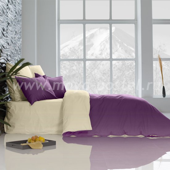 Постельное белье Perfection: Ультрафиолетовый + Ветка Ванили (2 спальное) в интернет-магазине Моя постель