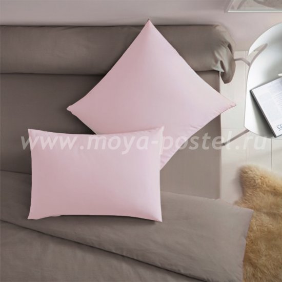 Наволочка Dome Цвет: Розовый (70х70 (2 шт)) - каталог постельного белья в интернет-магазине Моя постель