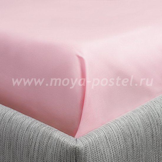 Простыня Aerlight Цвет: Розовый (200х214) в интернет-магазине Моя постель