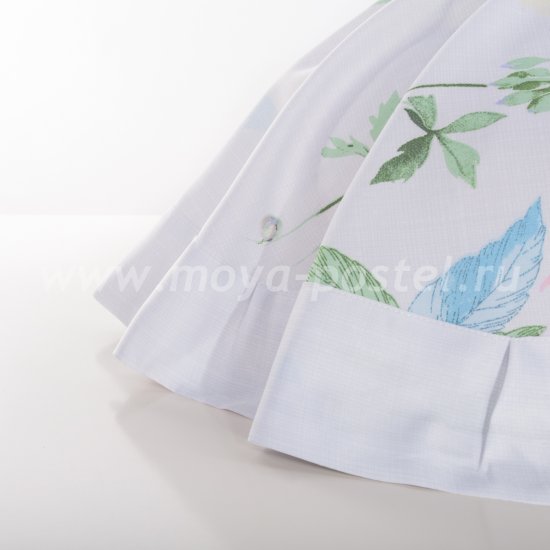 Постельное белье «Minako» (Минако) белого цвета, евро макси в интернет-магазине Моя постель