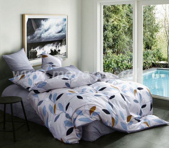 Двуспальный комплект постельного белья из сатина C262 (50*70) в интернет-магазине Моя постель