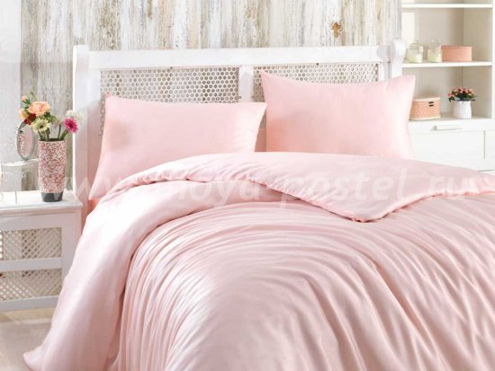 Розовое белье евро размера «SHINE», бамбук в интернет-магазине Моя постель