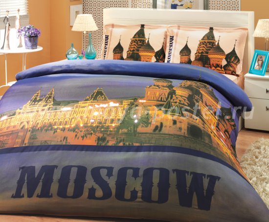 Постельное белье "Moscow", евро в интернет-магазине Моя постель