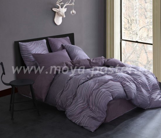 Комплект постельного белья Делюкс Сатин L129, полуторное в интернет-магазине Моя постель