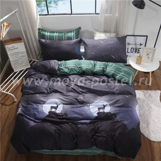 Постельное белье Модное CL011 (двуспальное, 50*70) в интернет-магазине Моя постель