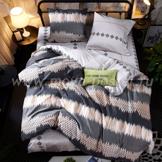 Комплект постельного белья Сатин C299 (двуспальный, 50*70) в интернет-магазине Моя постель