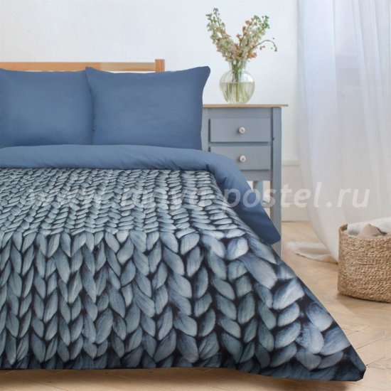Постельное белье Этель ET-505-3 Мягкие сны синий в интернет-магазине Моя постель