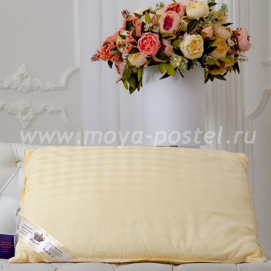 Подушка Kingsilk Elisabette Элит E-A50-1,5-Bej, средней высоты и другая продукция для сна в интернет-магазине Моя постель