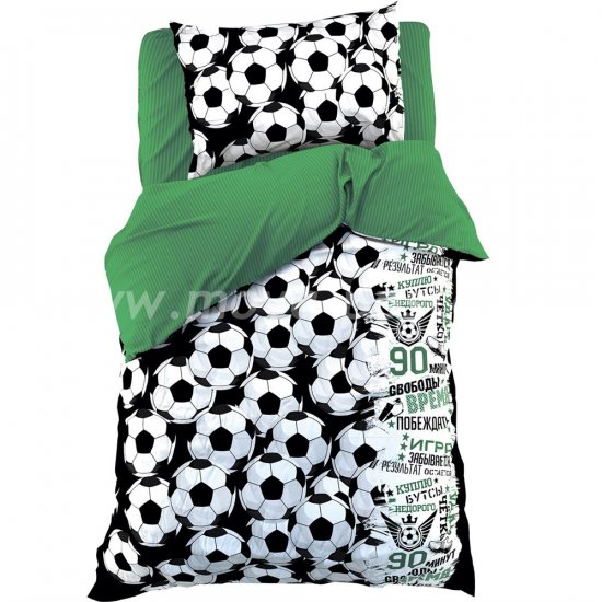 Детское постельное белье Этель ETB-106-1 Футбол и мячи в интернет-магазине Моя постель