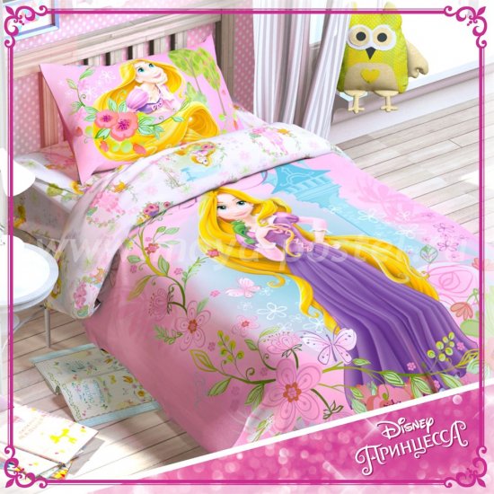 Детское постельное белье Этель Disney ETP-109-1 Принцесса Рапунцель в интернет-магазине Моя постель