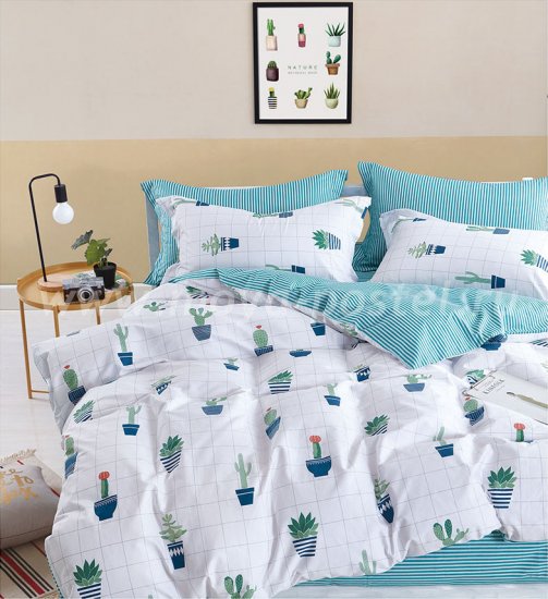 Двуспальное постельное белье сатин TS02-X59-70 в интернет-магазине Моя постель