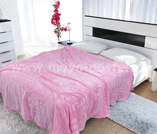 Плед Tango Brooklyn BRO1520-06  1,5-спальный, ярко-розовый в каталоге интернет-магазина Моя постель