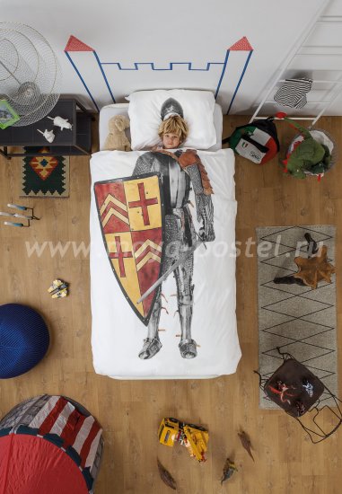 Детское постельное белье "Рыцарь", полуторное в интернет-магазине Моя постель