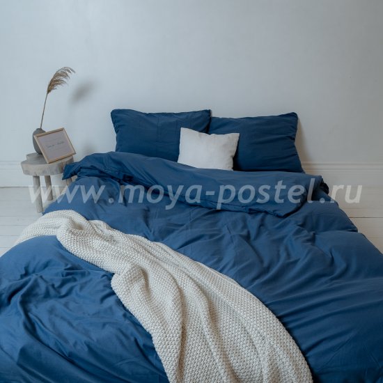 Постельное белье "Nude" Blue, евро (70х70) в интернет-магазине Моя постель