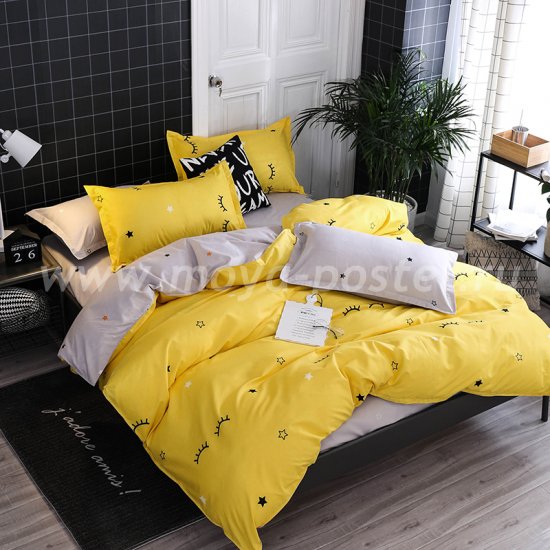 Постельное белье Yellow Eyes коллекция "Design", евро наволочки 50х70 в интернет-магазине Моя постель