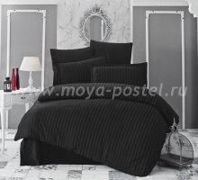 Постельное белье бамбук "KARNA" PERLA (Eвро) 50x70*2 70x70*2 (черный) в интернет-магазине Моя постель