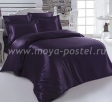 Постельное белье шелк "KARNA" ARIN (Евро) 50x70*2 70x70*2 (фиолетовое) в интернет-магазине Моя постель
