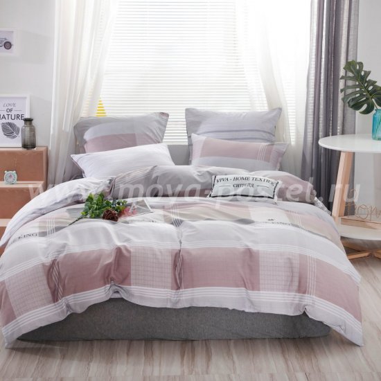 Комплект постельного белья Делюкс Сатин L223, полуторный 50х70 в интернет-магазине Моя постель