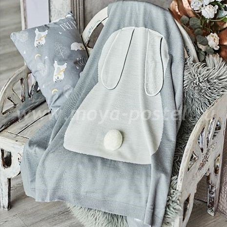 Плед детский KYA-825-90 Зайка в каталоге интернет-магазина Моя постель