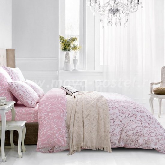 Комплект постельного белья Люкс-Сатин на резинке AR080 евро с простыней на резинке 180х200 в интернет-магазине Моя постель