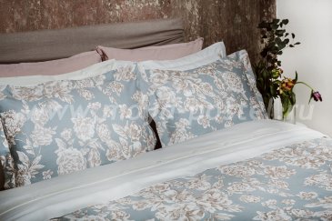 Комплект постельного белья DecoFlux Сатин Евро Peony Crystal в интернет-магазине Моя постель