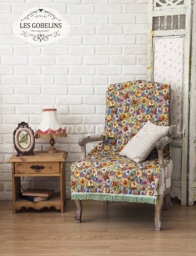 Накидка на кресло Fleurs De Jardin (50х170 см) - интернет-магазин Моя постель