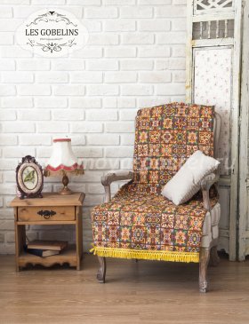 Накидка на кресло Mosaique De Fleurs (50х170 см) - интернет-магазин Моя постель