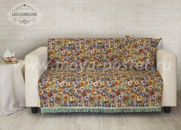 Накидка на диван Fleurs De Jardin (130х200 см) - интернет-магазин Моя постель
