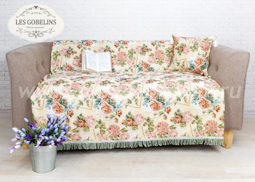Накидка на диван Rose delicate (140х230 см) - интернет-магазин Моя постель