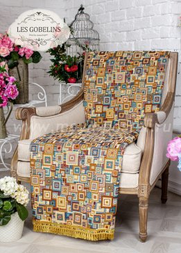 Накидка на кресло Collage geometrique (50х140 см) - интернет-магазин Моя постель