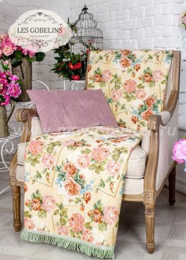 Накидка на кресло Rose delicate (50х160 см) - интернет-магазин Моя постель