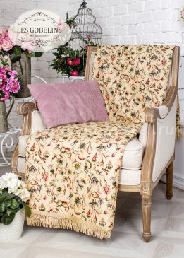 Накидка на кресло Fleurs anglais (50х170 см) - интернет-магазин Моя постель