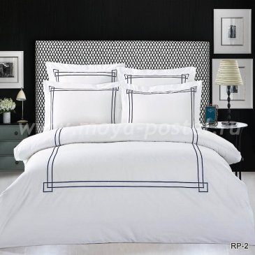 Двуспальное постельное белье Kingsilk RP-2-2 с вышивкой в интернет-магазине Моя постель