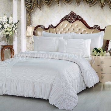 Семейное постельное белье Kingsilk RP-9-4 из перкаля с буфами в интернет-магазине Моя постель