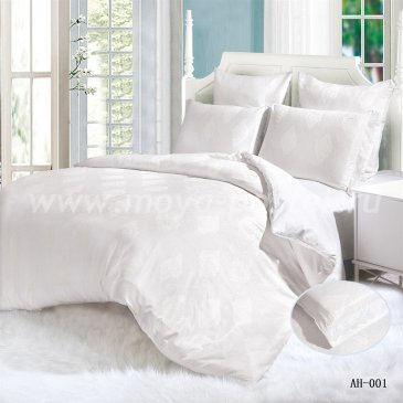 Постельное белье белого цвета Arlet AH-001-3 в интернет-магазине Моя постель