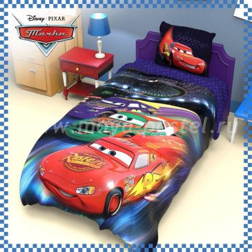 Детское постельное белье Этель Disney ETP-103-1 Тачки Гонка в интернет-магазине Моя постель