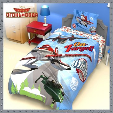 Детское постельное белье Этель Disney ETP-104-1 Самолеты в интернет-магазине Моя постель