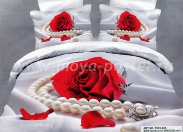 Кпб сатин Семейный 2 наволочки (роза и жемчуг) в интернет-магазине Моя постель